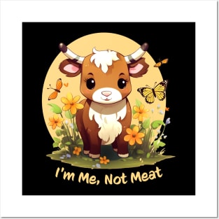 I'm me not meat Posters and Art